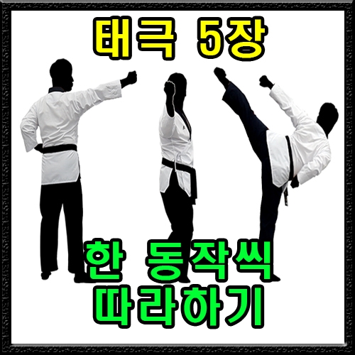 태극 5장 (한 동작씩 따라하기)