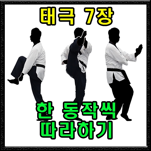 태극 7장 (한 동작씩 따라하기)