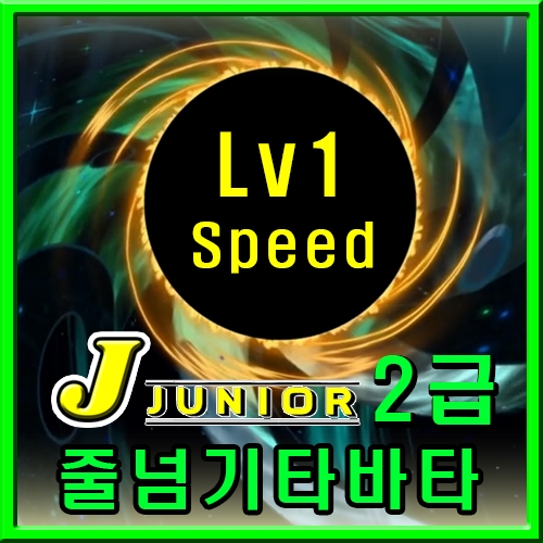 주니어 타바타 2급 [Speed Lv1]