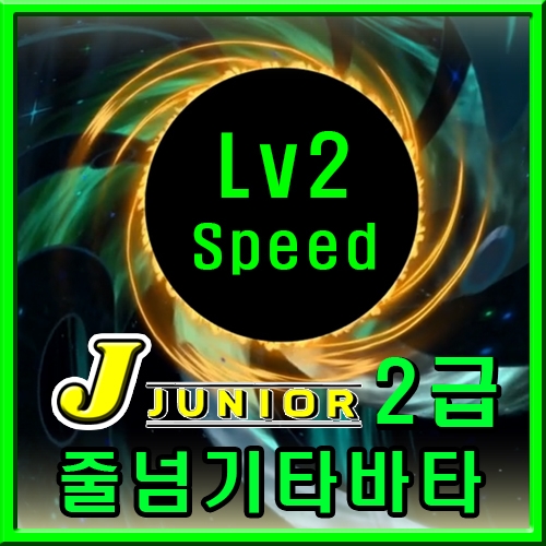 주니어 타바타 2급 [Speed Lv2]