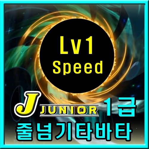 주니어 타바타 1급 [Speed Lv1]