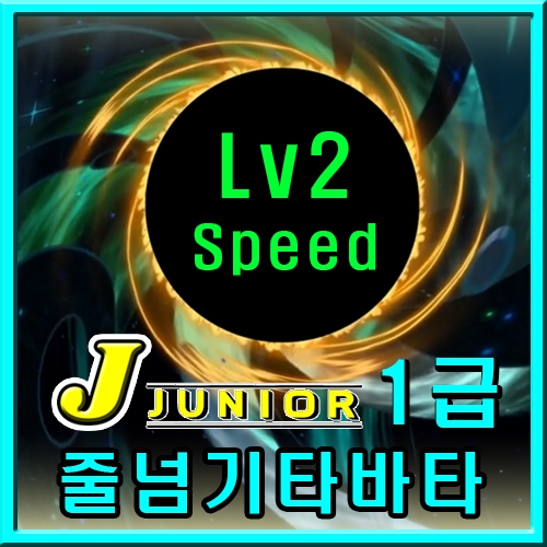 주니어 타바타 1급 [Speed Lv2]