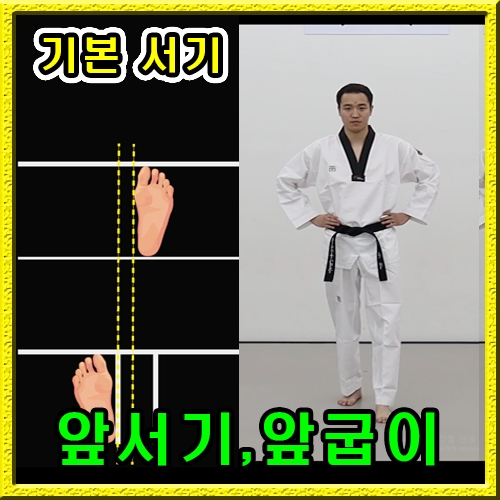 기본서기(앞서기,앞굽이)